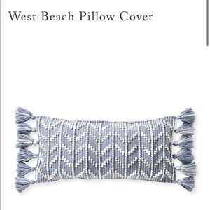 Like-new Serena & Lily West Beach Pillow Cover